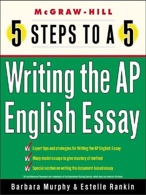 cover image of Writing the AP English Essay